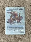 Pokémon Umbreon&Darkrai HP270 Tag Team Multi-Colored Foil Fan Art Display Card