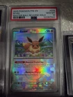 Pokémon SV Prismatic Evolutions Eevee #074/131 Master Ball Reverse Holo PSA 10