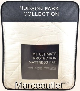 Hudson Park Collection My Ultimate Protection Mattress Pad TWIN White