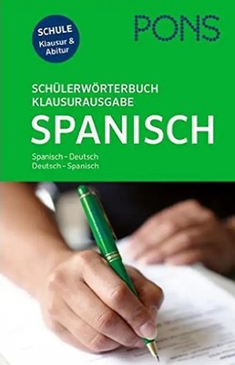 PONS Schülerwörterbuch Klausurausgabe Spanisch ZUSTAND SEHR GUT