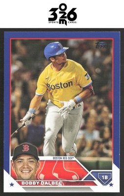 #ad Bobby Dalbec 2023 Topps Royal Blue #390 $1.99