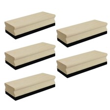 Chalkboard Eraser, Felt Wood Chalk Eraser for Blackboard, Campus Style Dry Er...