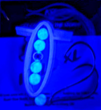 **NEW** SALMON FISHING LURES NOTHING ELSE LIKE THESE 2 GLOW PURPLE HALO SPINNERS