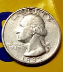 1932-S Washington Quarter, RARE Coin, Solid VF-Key Date 400K Minted 3 DAYS ONLY!