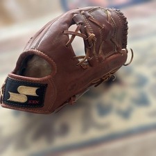 SSK Special Order Infielder's Glove Genuine Leather Baseball Used From Japan