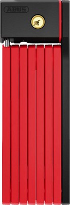 ABUS Faltschloss uGrip BORDO 5700K/100 SH rot - 100 cm, Sicherheitslevel 7, 5...