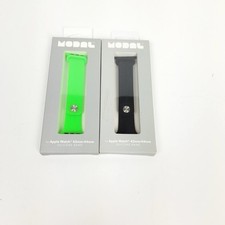 Modal Silicone Band for Apple Watch 42, 44 mm Black/Green