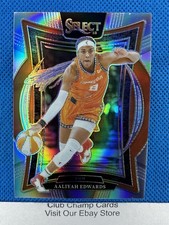 2025 #32 Aaliyah Edwards Panini Select WNBA Concourse Silver Prizm Sun