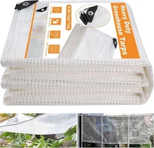 16 Mil Greenhouse Cover,Clear Plastic Tarps Heavy Duty Waterproof 16X20,Uv Resis