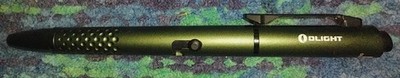 Olight O'Pen W/ Multifunctional Pen Light with 120 Lumens & Green Laser