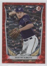 2014 Bowman Draft Red Ice 78/150 Dustin DeMuth #DP125 0c2