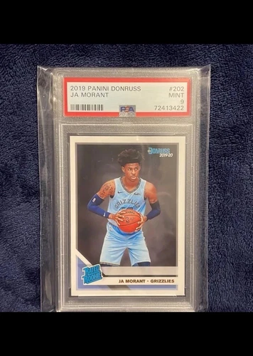 2019-20 Panini Donruss - Rated Rookie Ja Morant #202 (RC) PSA 9