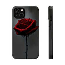 Dark Rose Gothic Romance Phone Case For iPhone Samsung