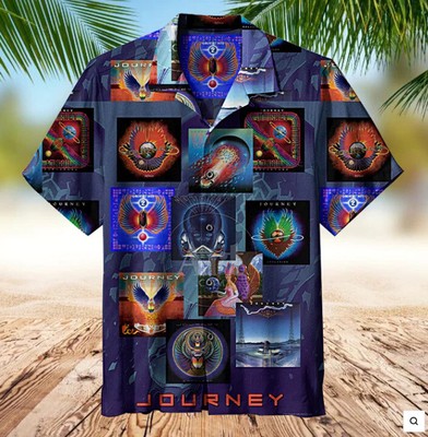 Journey Hawaiian Shirt tropical summer shirt tropical aloha 3d gift_ces_57