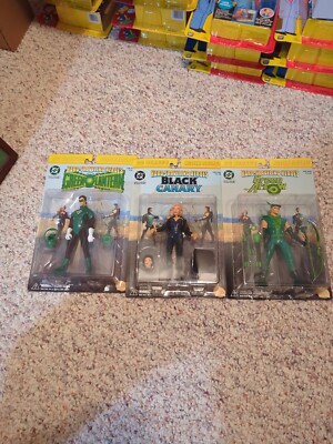 DC Direct  Hard Traveling Heroes Green Arrow Black Canary Green Lantern