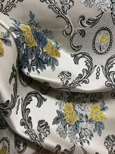 Luxurious Jacquard Damask, 54" Wide, for Upholstery Window, Crafts, Sold by Yard - Picture 7 of 9