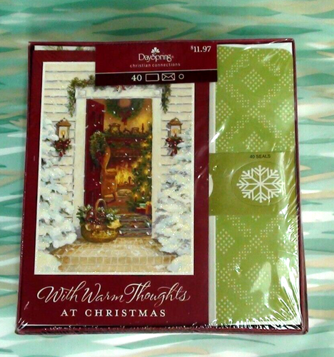 TARJETAS NAVIDAD CONEXIONES CRISTIANAS PRIMAVERA 40 TARJETAS, SOBRES Y SELLOS - Imagen 3 de 3