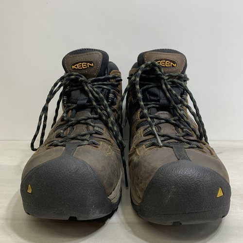 KEEN Utility Flint Mid ASTM F2413-11 Safety Steel Toe Work Boots Men’s 8.5 D - Picture 2 of 9