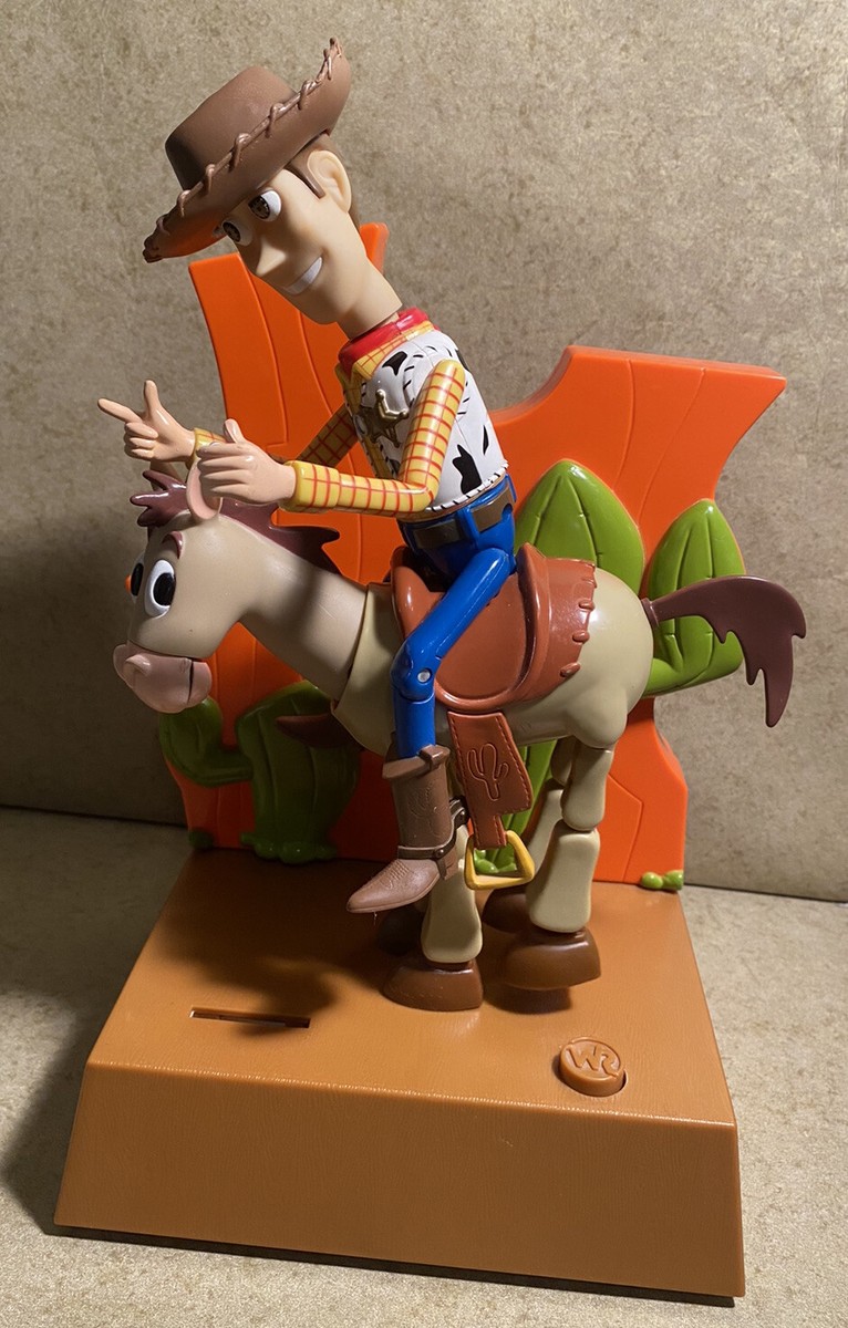 Thinkway Toys Disney's Pixar Toy Story 2 Woody & Bullseye Talkin