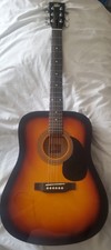 Preowned Rogue Dreadnought Acoustic Guitar - Sunburst