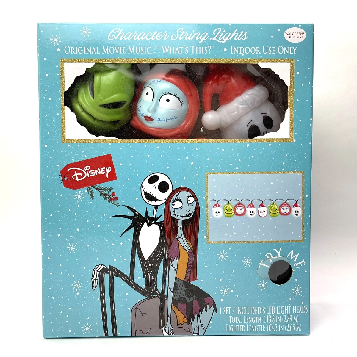 Disney The Nightmare Before Christmas Musical Character String Lights 113