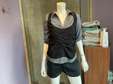 Chemisier trompe l’œil Cache Cache 4 L neuf jamais porté