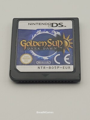 Golden Sun Dark Dawn Nintendo DS 3DS -Top-