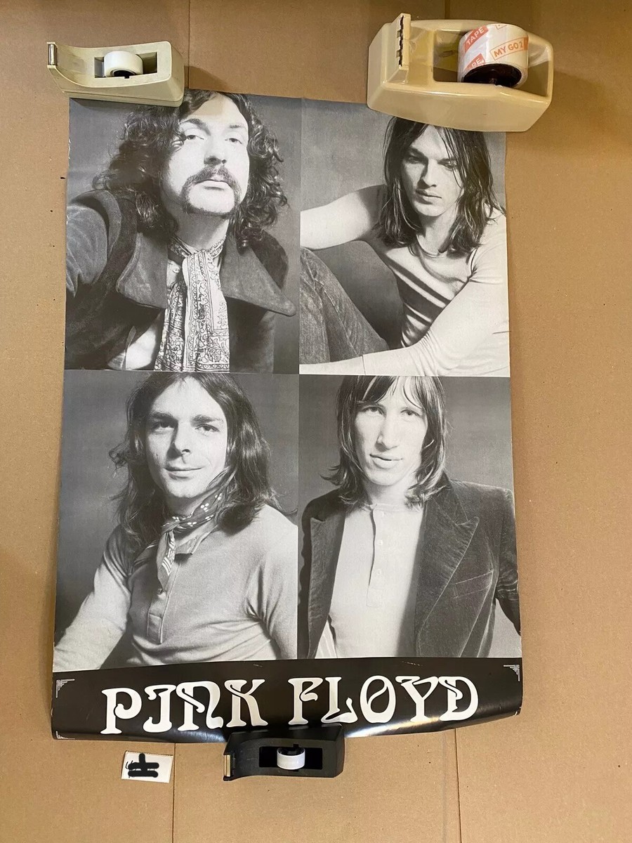 RARE Pink Floyd Vintage Band GROUP PORTRAIT Poster 21S19 | eBay