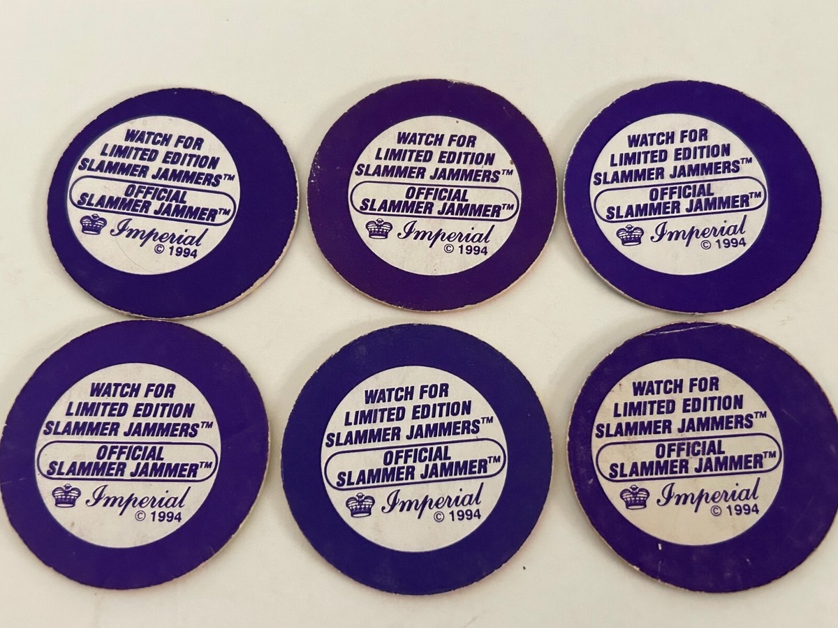 Vintage 90's Slammer Jammer Pogs Milk Caps Imperial BUG Themes Lot