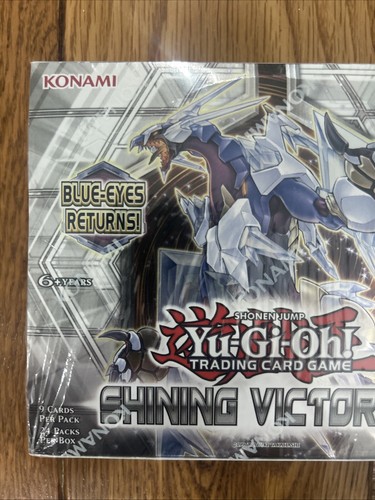 Yugioh Shining Victories Booster Box 1st Edition Factory Sealed - Picture 2 of 10