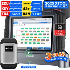 XTOOL USED IP919 PRO ECU Programming OBD2 Sca...
