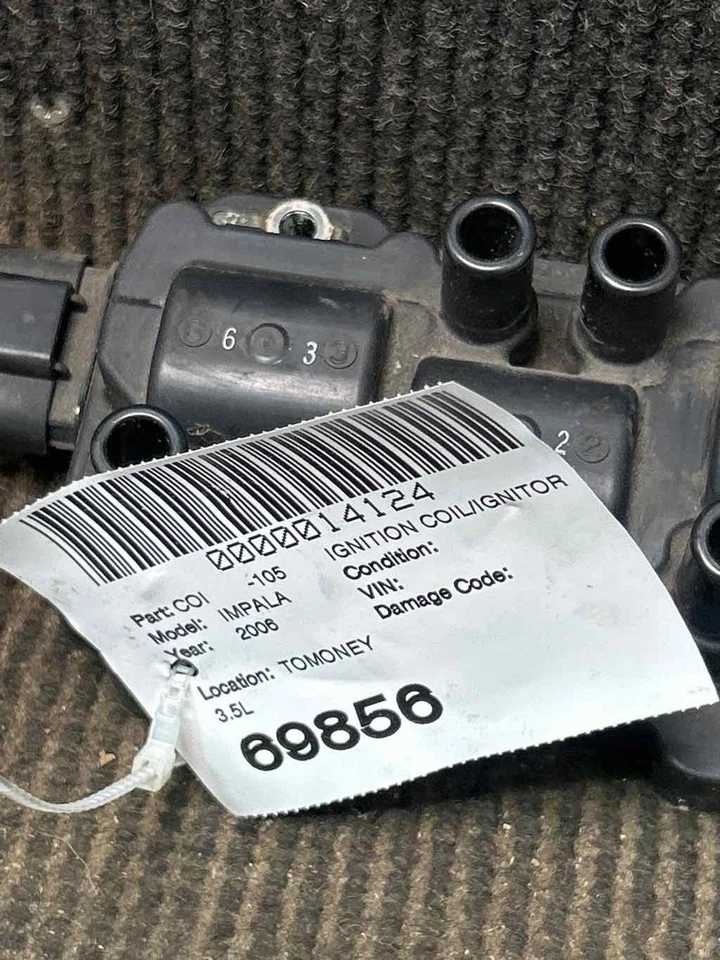 Fits 2006-11 CHEVY IMPALA Ignition Coil/ignitor (3.5) OEM:12579177 Foto 4 de 4