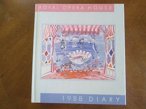 Royal Opera House 1988 DIARY   ILLUS HB