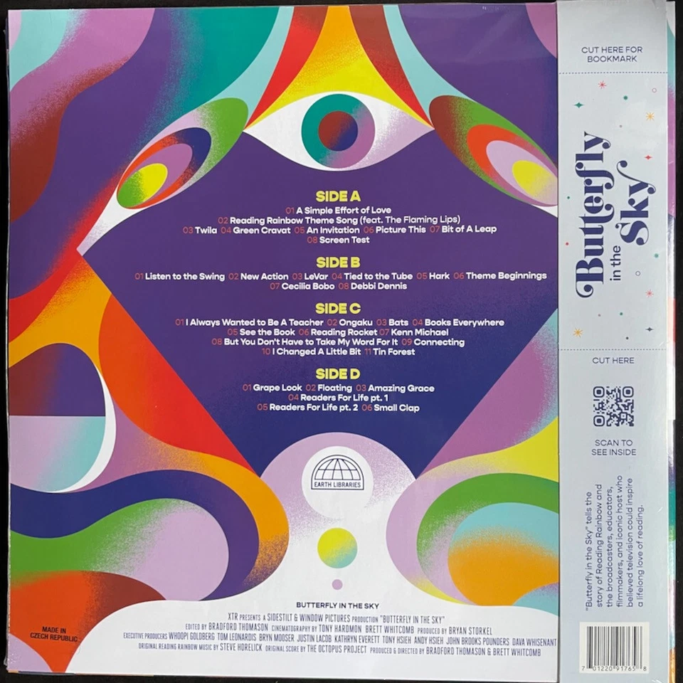Butterfly In The Sky, Rainbow Splatter Vinyl Records Soundtrack NEW Octopus Proj - Image 3 of 3