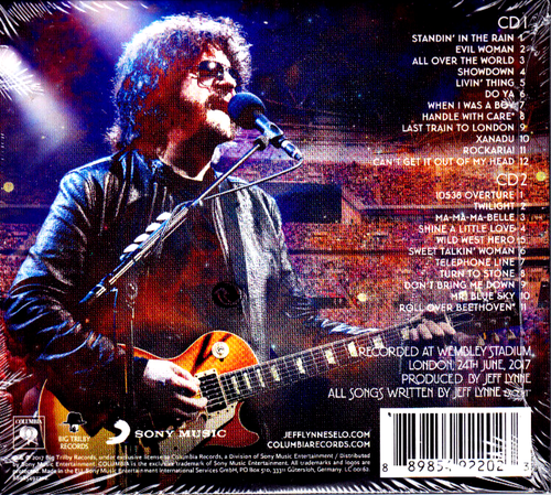 JEFF LYNNE`S ELECTRIC LIGHT ORCHESTRA wembley or bust Digipak CD NEU /OVP/Sealed - Bild 2 von 2