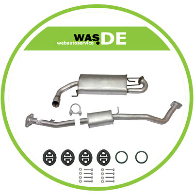 Auspuffanlage Auspuff ab Kat Mazda MX-5 II (NB) 1.6 16V 1.8 16V Bj. 1998-2005