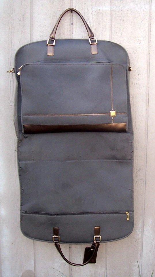 Diane von Furstenberg Brown Suitcase Luggage Organizer Wardrobe Garment Bag DVF - Image 2 of 4