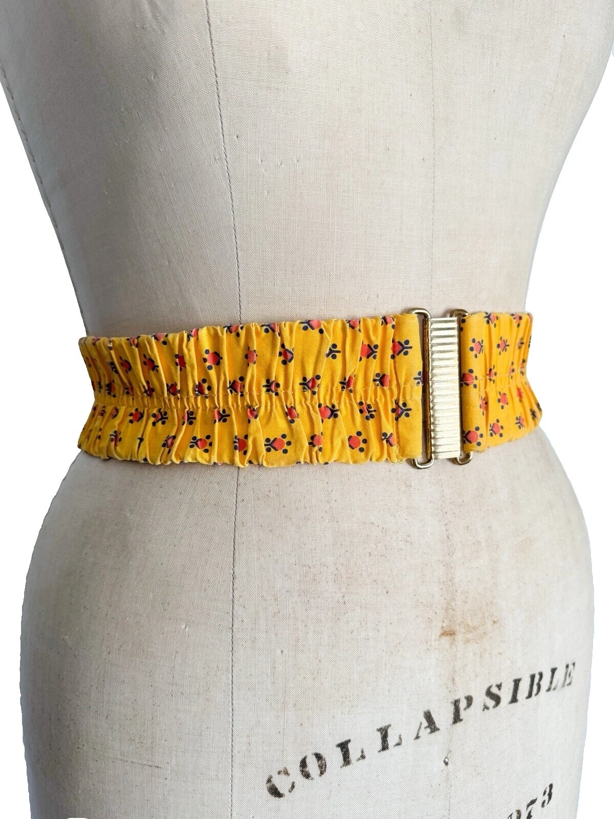 Elastic 1970s Vintage Accessories