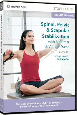 STOTT PILATES: Spinal, Pelvic & Scapular Stabilization - English/Spanish DVD