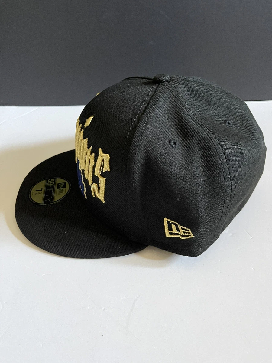 New Era LA Los Angeles Lakers 59FIFTY Logo Man Yellow Gold Fitted Cap, Hat : Sports & Outdoors