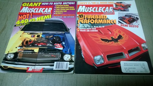 Musclecar Classics Magazine (2) 1992 Issues