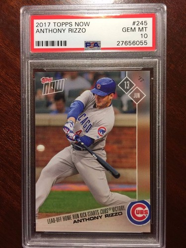 2017 Topps Now 245 Anthony Rizzo