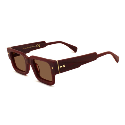 XLAB Sunglasses mod. SHIKOKU  BORDEAUX / POLARIZED BROWN