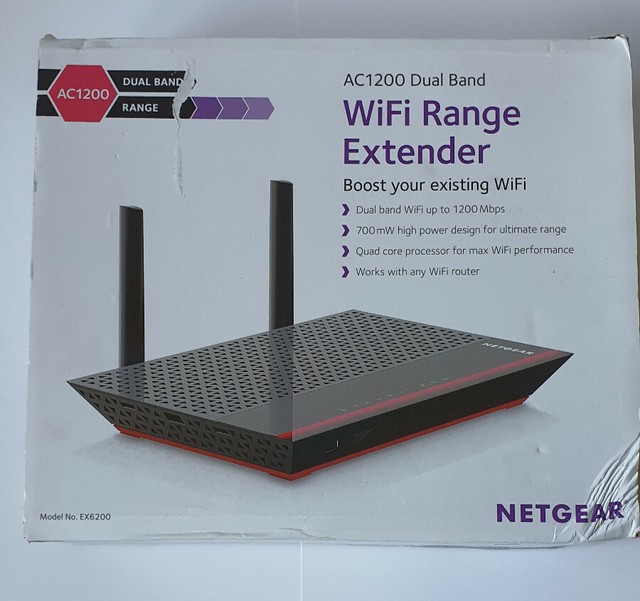 NETGEAR EX6200 Dual Band Wi Fi Range Extender For Sale Online EBay