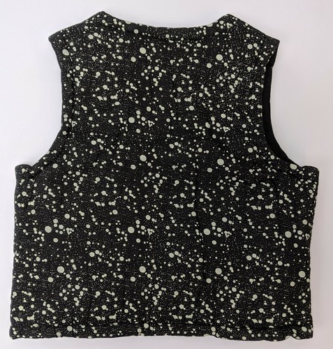 April Showers by Polder Vest Girl's Size 14 Black - Picture 2 of 4