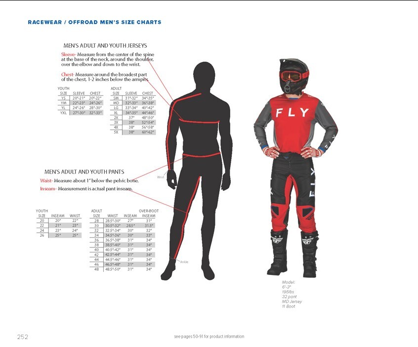 Fly Racing Kinetic Center Jersey & Pant Combo Set MX/ATV Dirt Bike