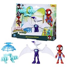 Spidey and his Amazing Friends Marvel Dino-Webs Ghostasaurus  Spidey 4-inch-...