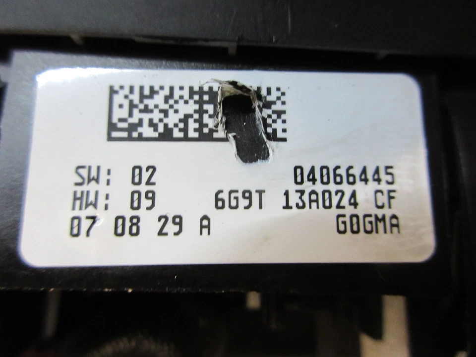 FORD S-MAX 2007 1.8 TDCI 5DR MK1 HEADLIGHT CONTROL SWITCH 6G9T13A024CF - Image 3 of 3