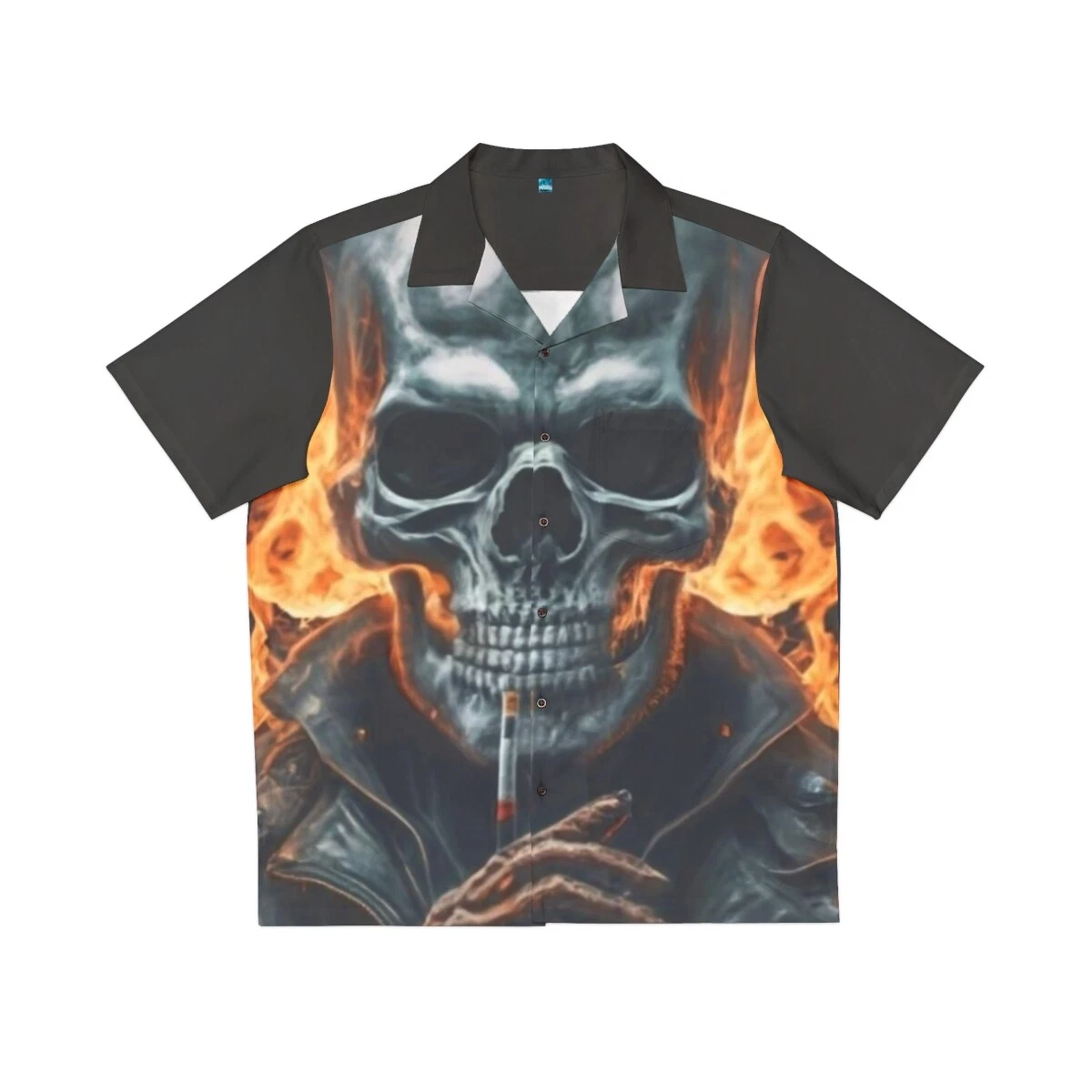 Skeletons Men's Hawaiian Shirt (AOP)