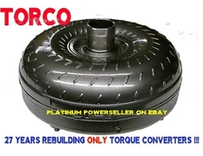 Ford Torque Converter - C4 STOCK STALL Heavy Duty- 11.5" Bolt Circle - 26 spline